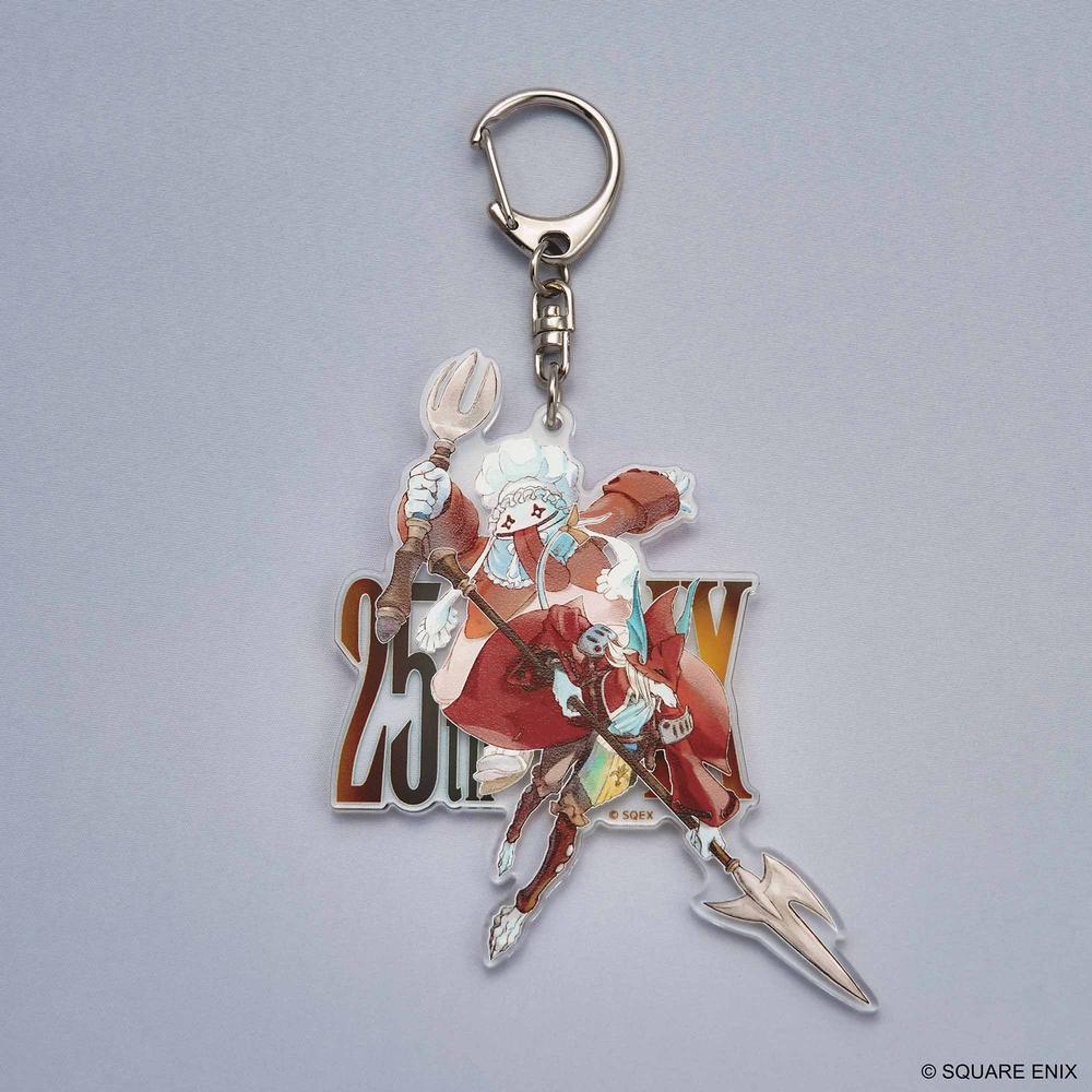 FF9 25thANNIVERSARY　アクリルキーホルダー 全4種 ファイナルファンタジーIX 25th ANNIVERSARY アクリル