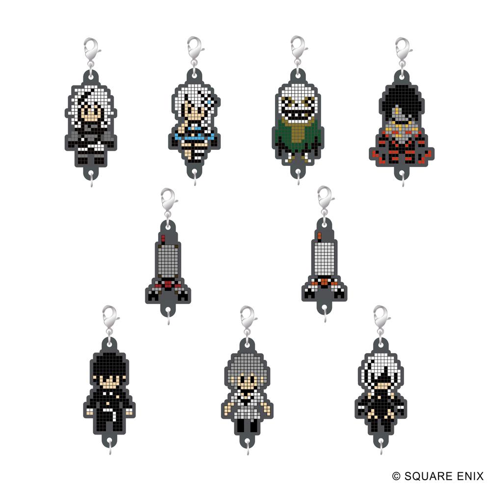 『NieR Series』ラバーストラップコレクション ドット絵Ver. Vol.1【BOX】
