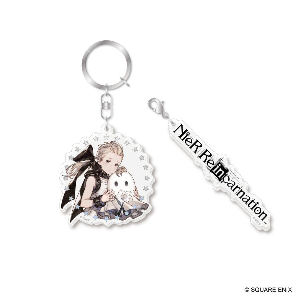 キーホルダー・アクリルキーホルダー NieR Series Music Collection KeyChain NieR Series Music Collection KeyChain - メルカリ