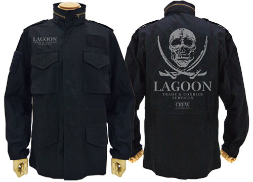 『BLACK LAGOON』ラグーン商会 M-65ジャケット BLACK【202404再販】