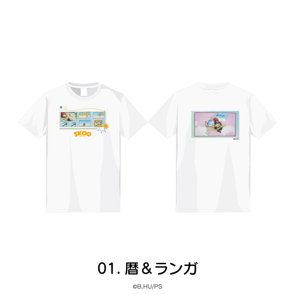 『オリジナルK∞ エスケーエイト』Tシャツ  01.暦&ランガ