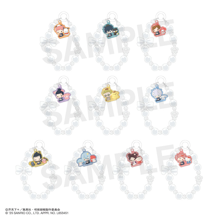 『呪術廻戦 ×サンリオキャラクターズ』ビーズストラップ(ランダム) BOX(全10種)