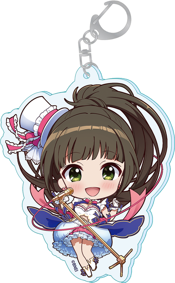 『アイドルマスター シンデレラガールズ』ぷちちょこ アクリルキーホルダー【浜口あやめ】