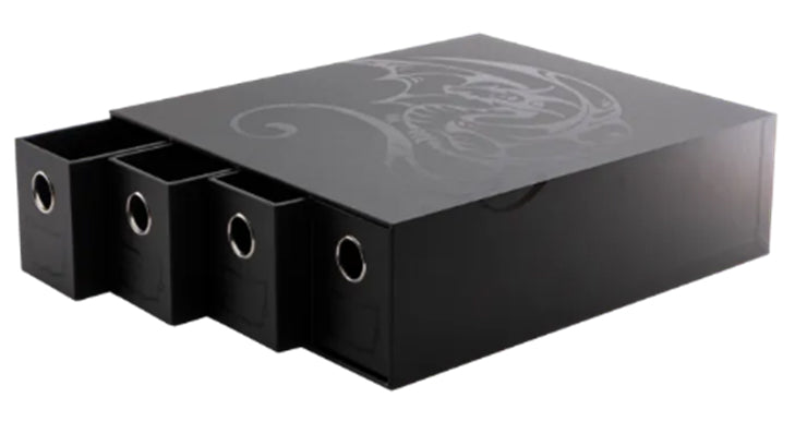 『Fortress』AT-33708 - Horizontal - 4 - Black - Storage - Card Drawers