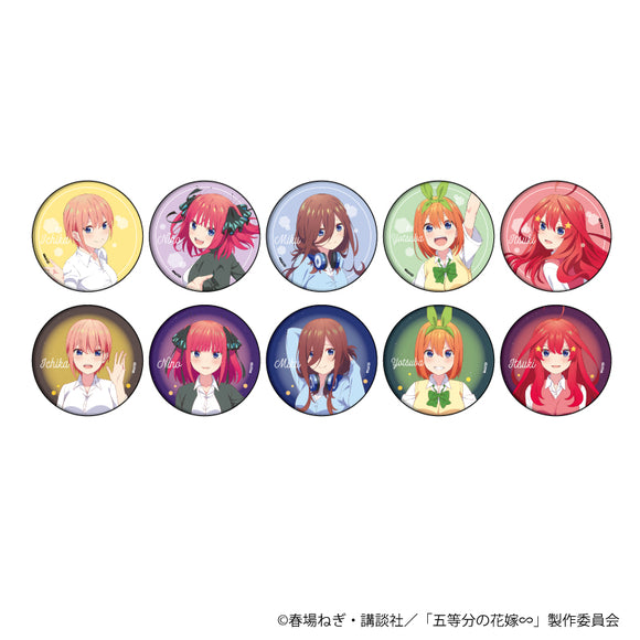 『五等分の花嫁∽』缶バッジ 01/BOX (全10種)(公式イラスト)