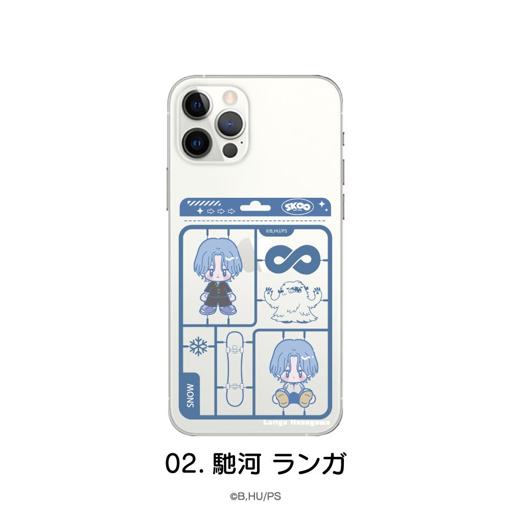 『オリジナルSK∞ エスケーエイト』全機種対応ハードタイプスマホケース 02.馳河 ランガ