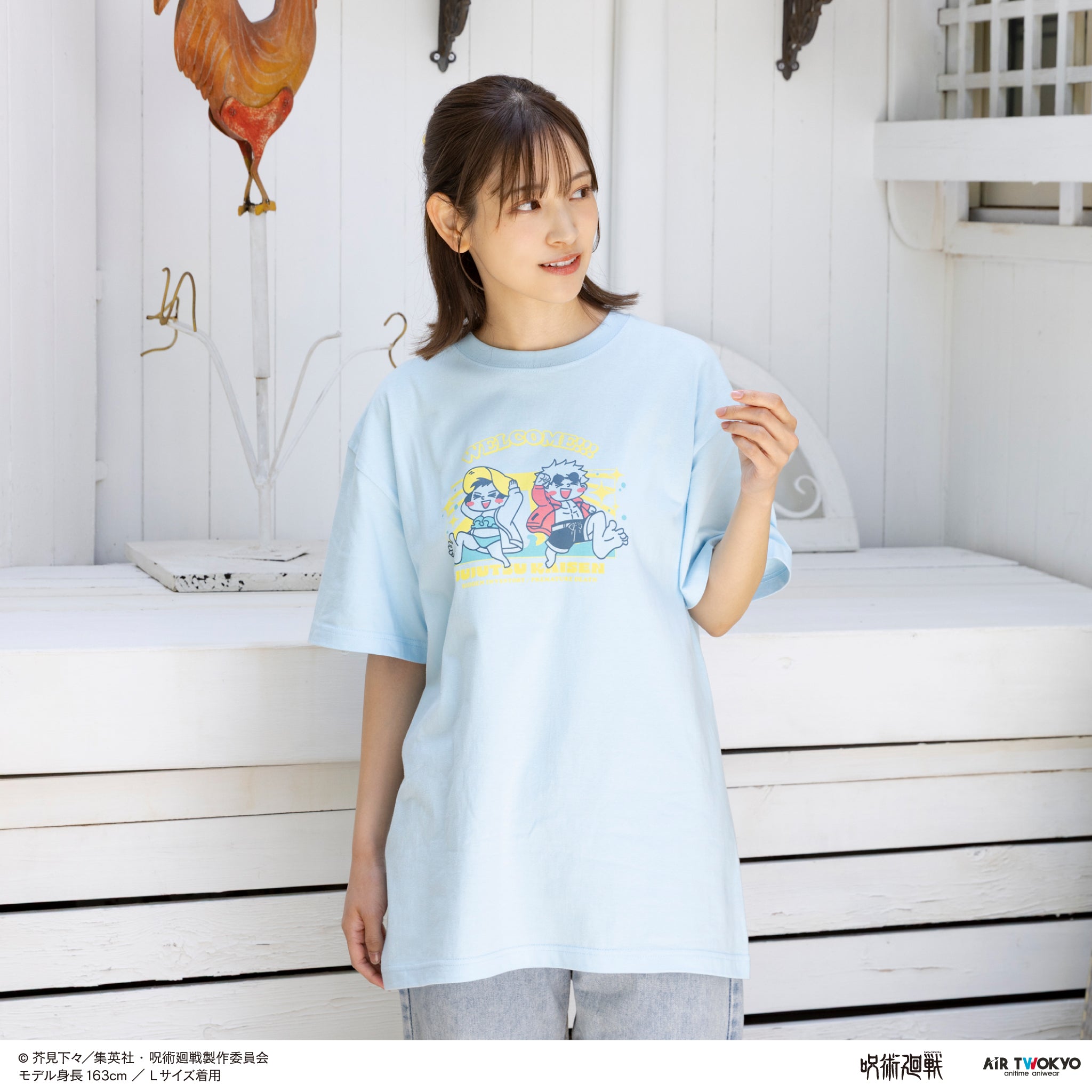 『呪術廻戦』第2期「懐玉・玉折」 第２弾 シーンイラストTシャツ 5（沖縄）