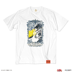 『魔法騎士レイアース』第1弾 デコラティブTシャツ（鳳凰寺風）ホワイト