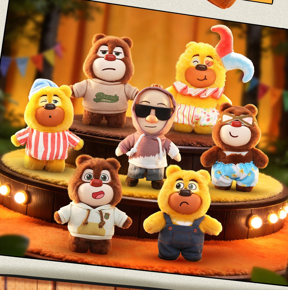 『熊出没 ファッションウィーク』006_52TOYS BLINDBOX ぬいぐるみストラップ