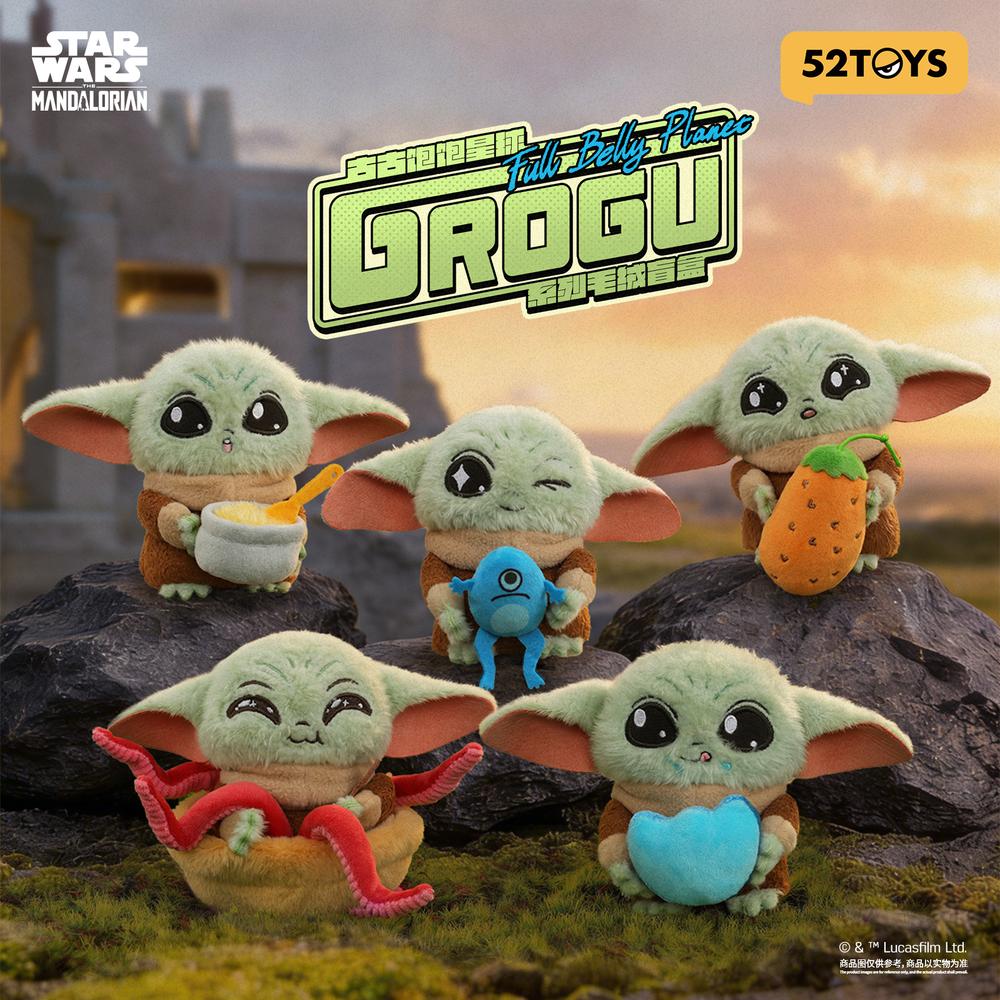 『スター・ウォーズ』007_52TOYS BLINDBOX グローグーの食卓 ぬいぐるみストラップ