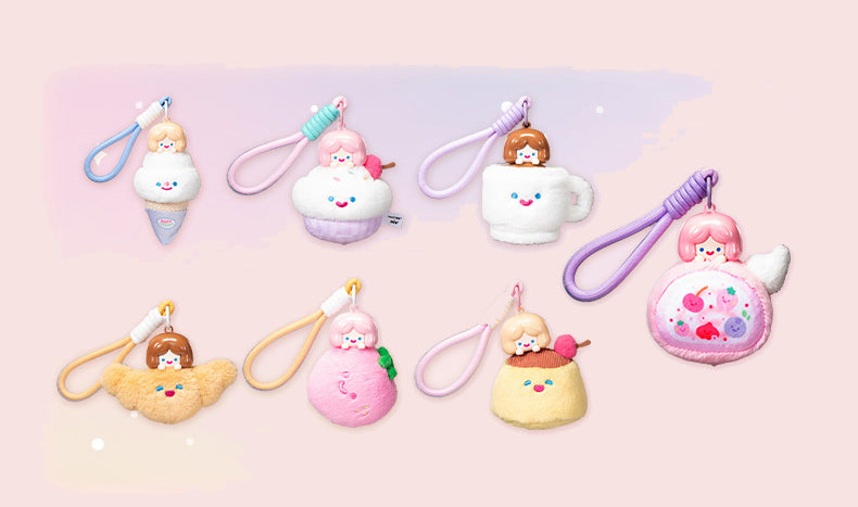 『FINDING UNICORN』RiCO HAPPY DESSERT PARTY(ハッピー・デザート・パーティー)シリーズ トレーディングプラッシュ【BOX】