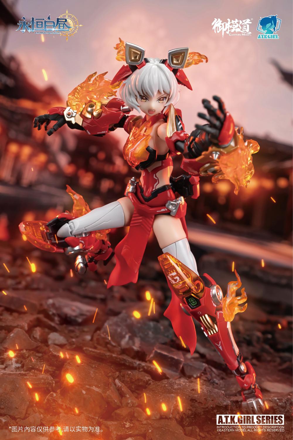 御模道 リンワンシンシー 1/12 美少女 プラモデル 美プラ ETERNAL DAYLIGHTシリーズ』001_御模道(EASTERN MODEL) 岭王醒獅
