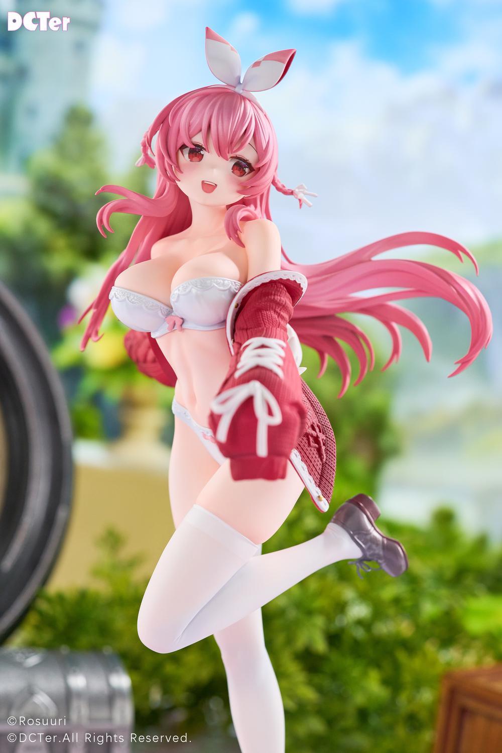 『白いウサギ』001_DCTer Rosu 水着Ver. 1/7スケール塗装済完成品フィギュア