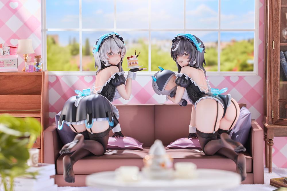 『スノウブレイク:禁域降臨』003_Raise Dream チェルノ&ムルソー 見習いメイドVer. 1/6スケール塗装済完成品フィギュア 豪華版