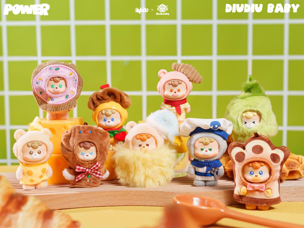 『DIU DIU BABY パワーベアシリーズ』012_WOOO トレーディングフィギュア【BOX】