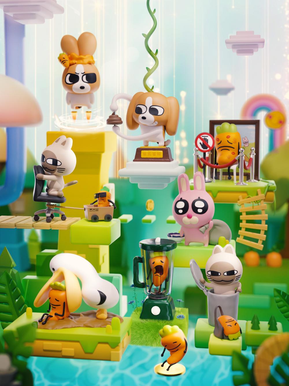 『シャムリップ 素敵な生活シリーズ』007_ブラインドボックスフィギュア【BOX】