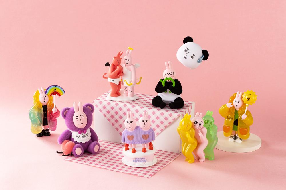 『ピンクうさぎ ハッピーマインドシリーズ』011_ブラインドボックス【BOX】