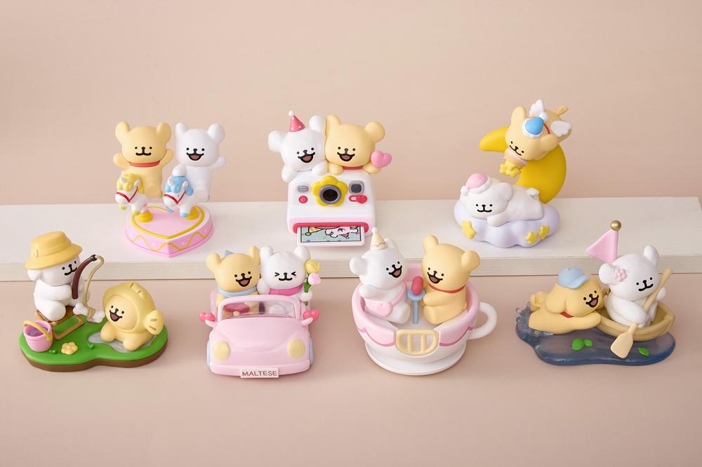 『ラインわんこ 楽しいピクニックシリーズ』013_ブラインドボックスフィギュア【BOX】