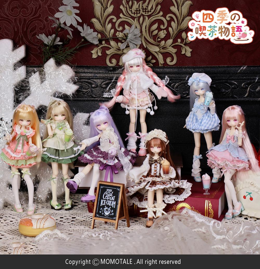 『四季の喫茶物語シリーズ』009_MOMOTALE トレーディングドール【BOX】