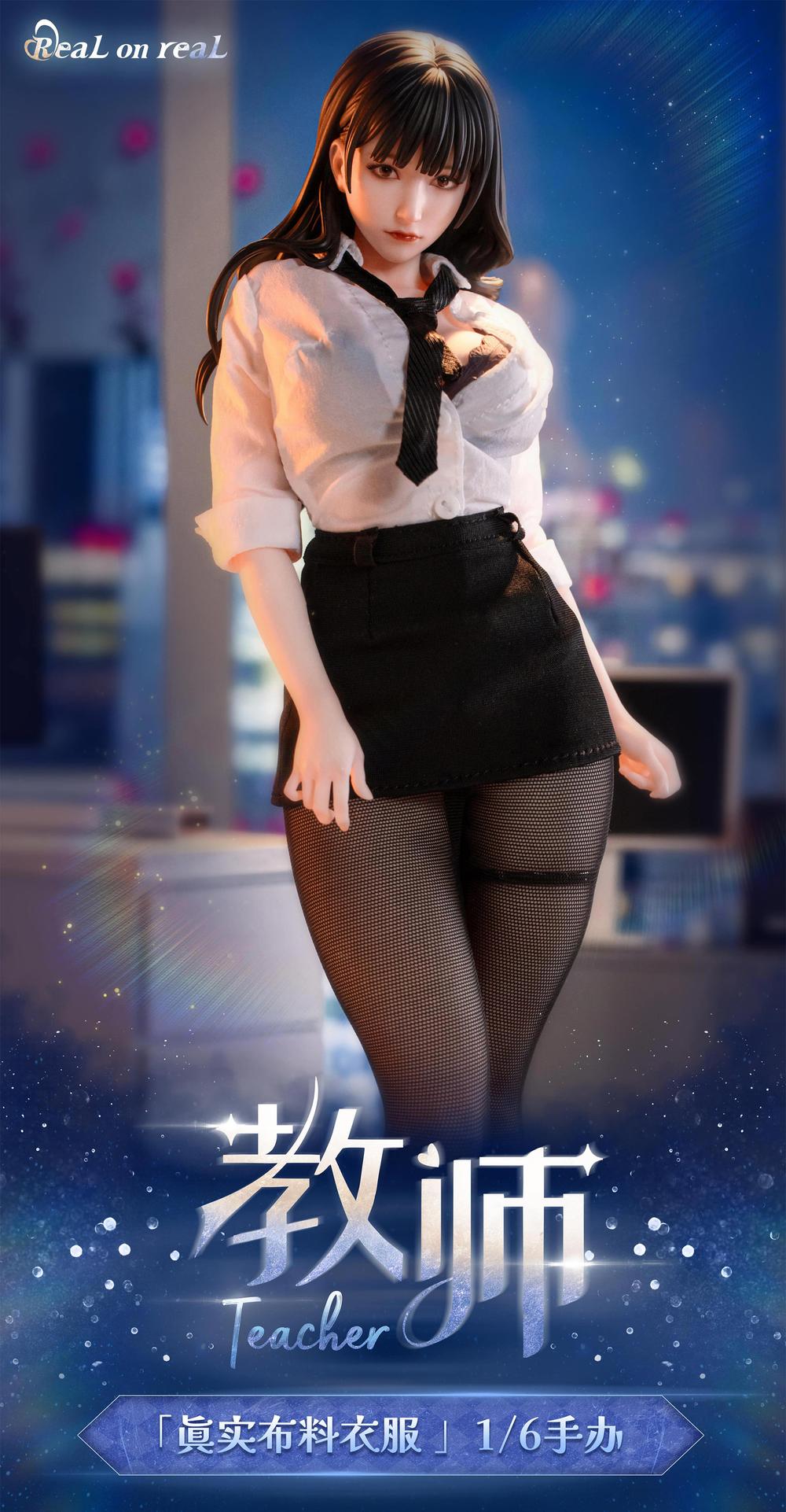 『Real on real 教師』Bearpanda 布製衣装仕様 1/6スケール塗装済完成品フィギュア