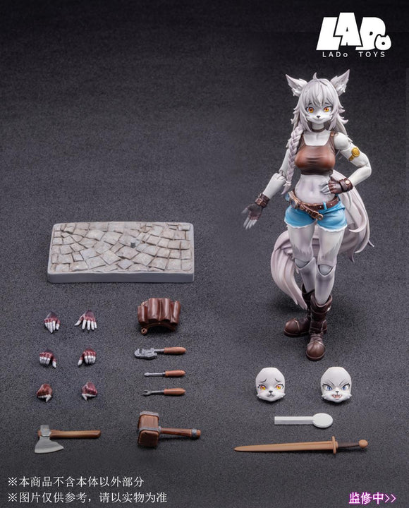 『Liya(リヤ)』001_LADo TOYS ERA-001 整備士Ver. 1/12スケール可動フィギュア