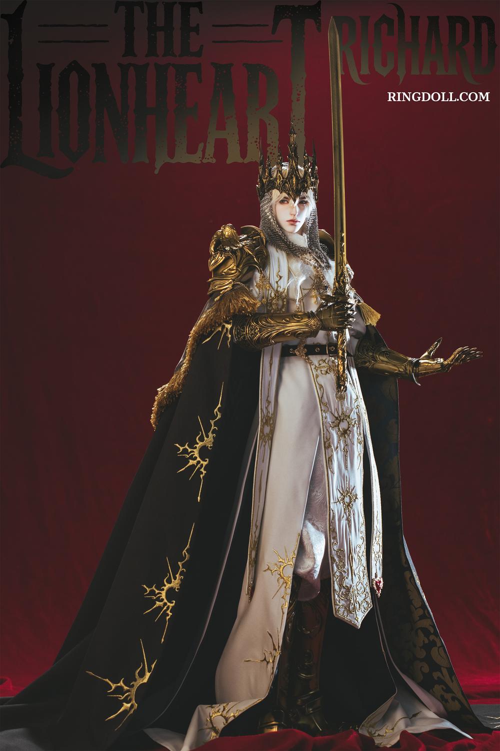 『獅子心王 ドリームコア』005_RingDoll 騎士のリチャード 76cmボールジョイントドール(BJD)
