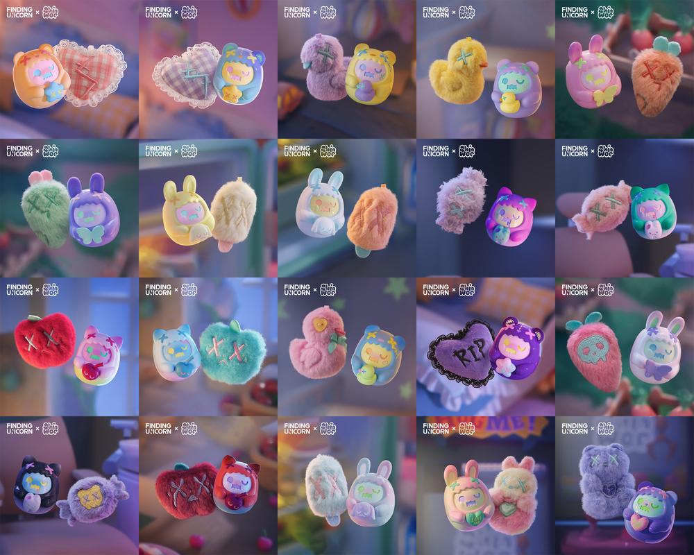 『FINDING UNICORN』ShinWoo ハグハグシリーズ トレーディングプラッシュ【BOX】