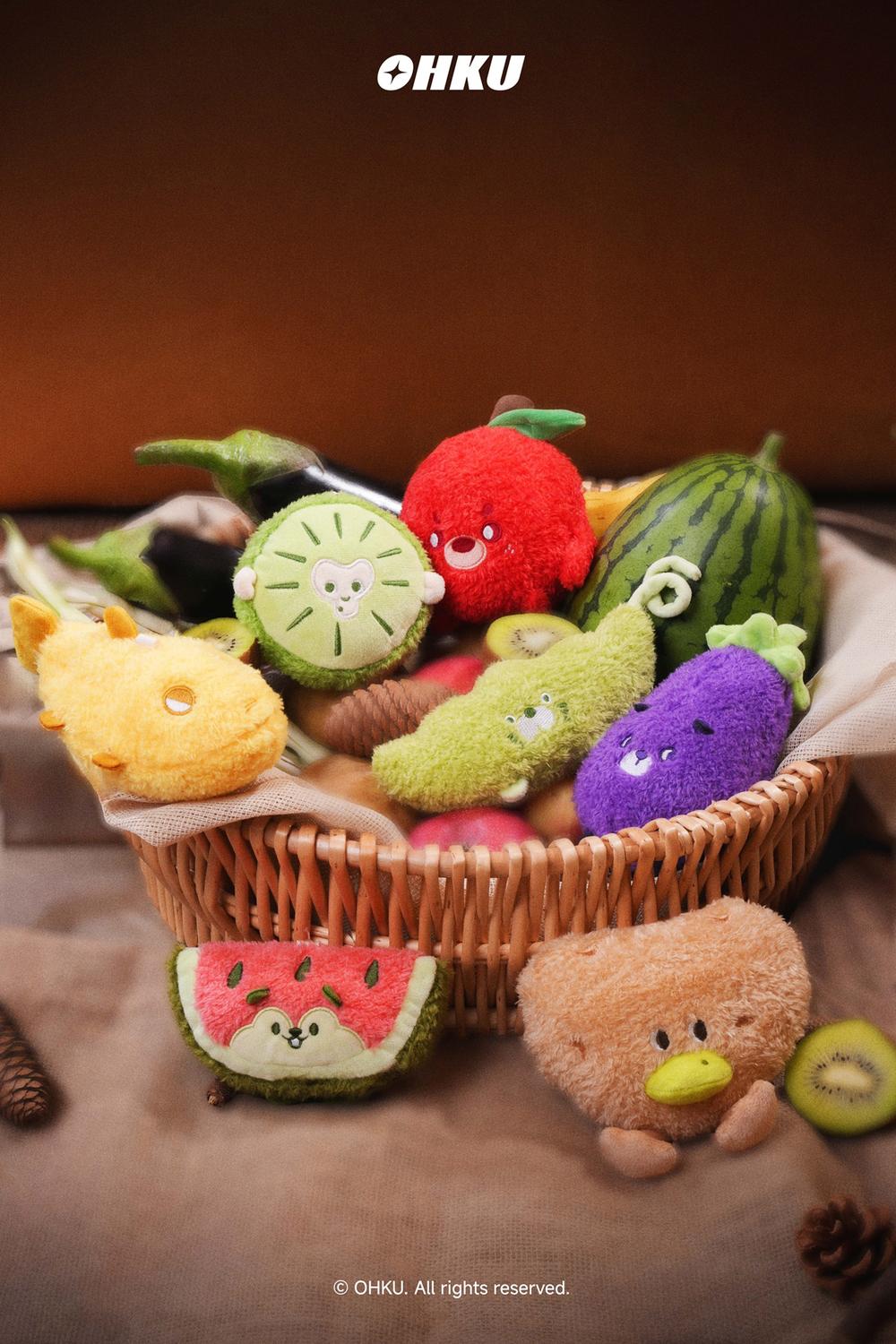 『JUICYPALS COLLECTIVE シリーズ』008_ぬいぐるみチャーム ブラインドボックス【BOX】