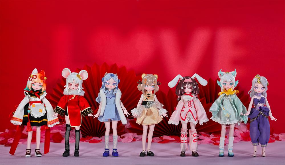 『十二支シリーズ』009_sweet Emilya トレーディングドール タイプA【BOX】