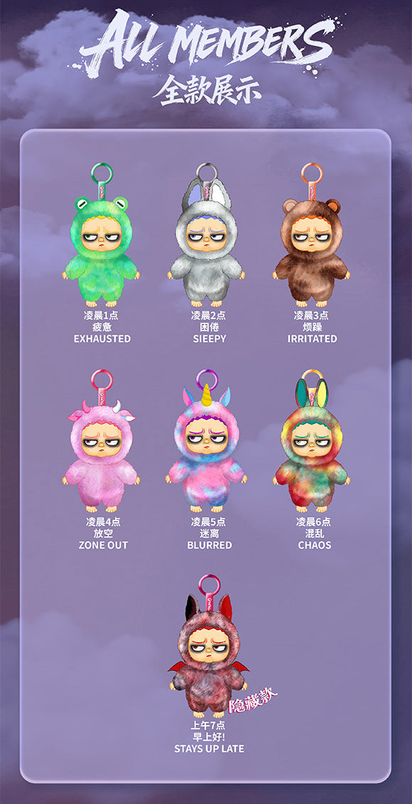 『Grouchito ステイ・アップ・レイトシリーズ』008_sweet Emilya トレーディングプラッシュ【BOX】