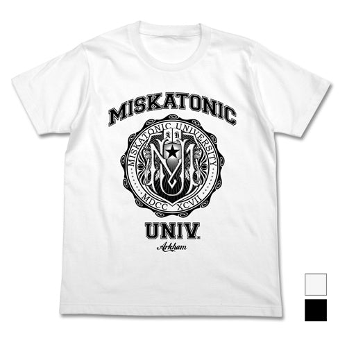 『ミスカトニック大学購買部』ミスカトニック大学Tシャツ / WHITE【202406再販】