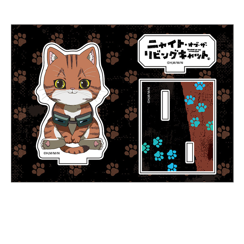 『ニャイト・オブ・ザ・リビングキャット』ぺたん娘アクリルフィギュア タニシ