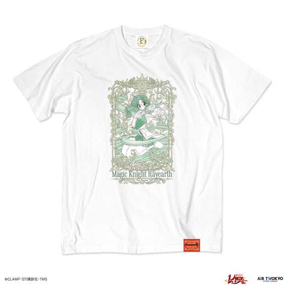 『魔法騎士レイアース』第1弾 デコラティブTシャツ（鳳凰寺風）ホワイト