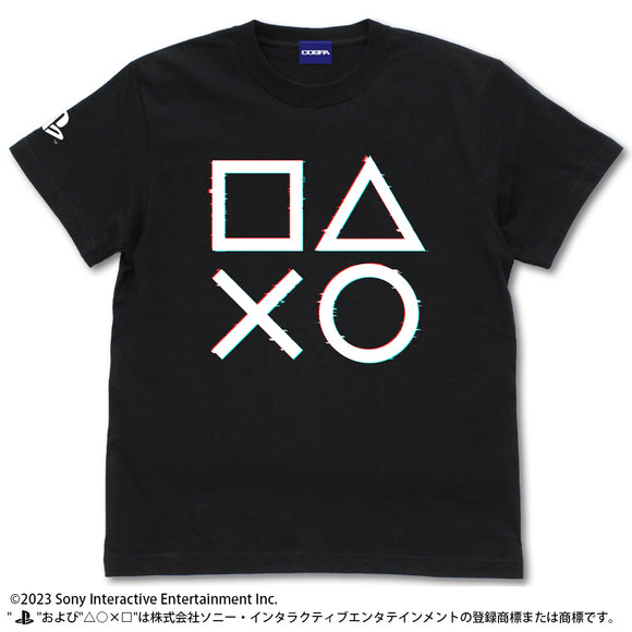 『プレイステーション』Tシャツ for PlayStation Shapes Logo Glich ver.