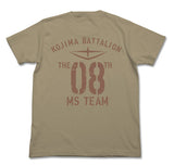 『機動戦士ガンダム第08MS小隊』第08MS小隊Tシャツ SAND KHAKI