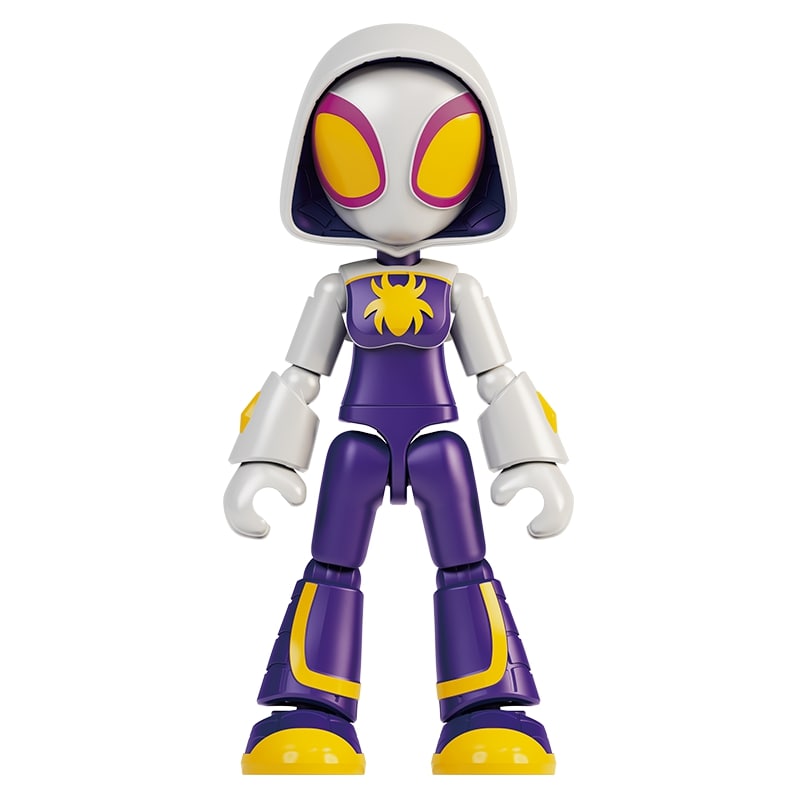 『スパイディとすごいなかまたち』018_スパイディ アメイジング レベル 第3弾 - ゴーストスパイダー ウェブスピナーズ スーツ