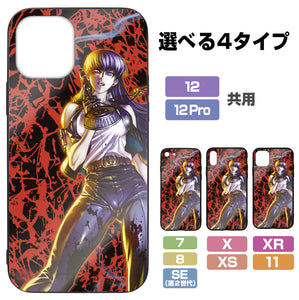 『BLACK LAGOON』ロベルタ 強化ガラスiPhoneケース【202404再販】