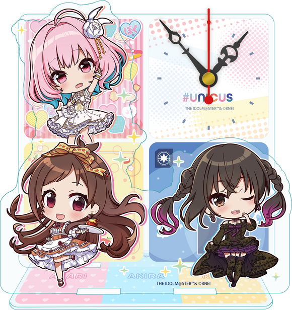 『アイドルマスター シンデレラガールズ』ぷちちょこ ミニアクリル置時計 #UNICUS Ver.