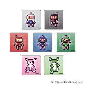 『ボンバーマン』キャラアクリルバッジ 02/ブラインド(全7種)_SB(ドット絵イラスト)