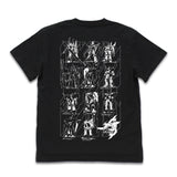 『重戦機エルガイム』A級ヘビーメタル Tシャツ / BLACK【202406再販】