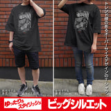 『ゲッターロボ』原作版 ゲッターロボ ミサイルマシンガンVer. ビッグシルエットTシャツ BLACK