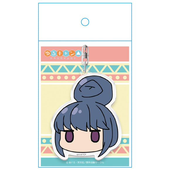 『ゆるキャン△』顔スタンプキーホルダー 志摩リン【202403再販】