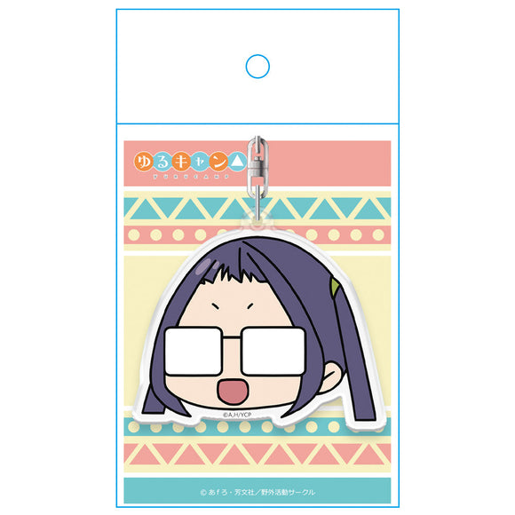 『ゆるキャン△』顔スタンプキーホルダー 大垣千明【202403再販】