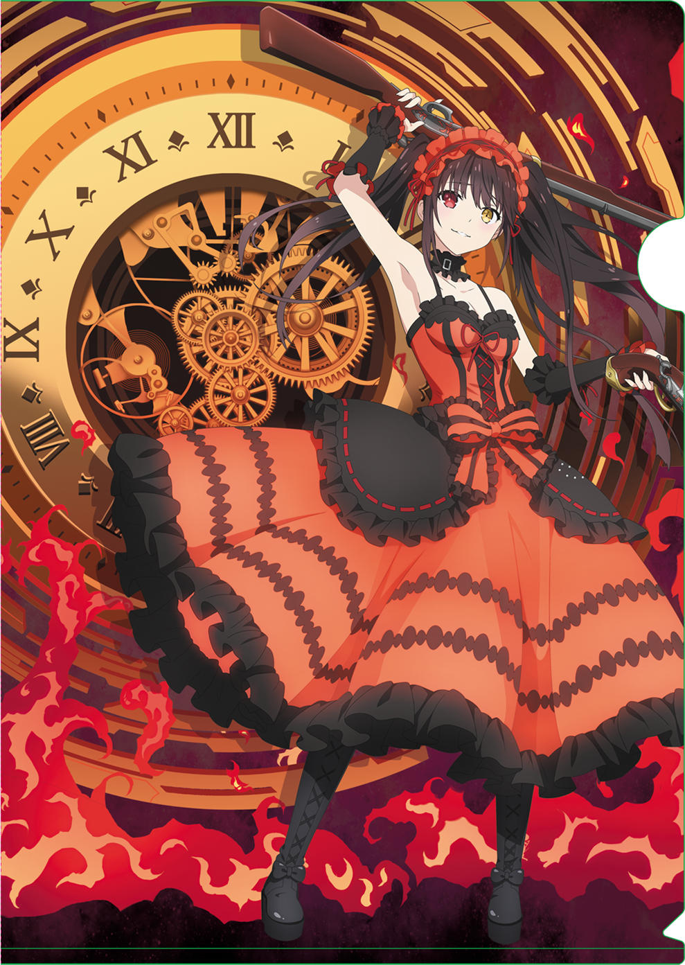 デート・ア・ライブⅣ』クリアファイル【時崎狂三】A – Anime Store JP