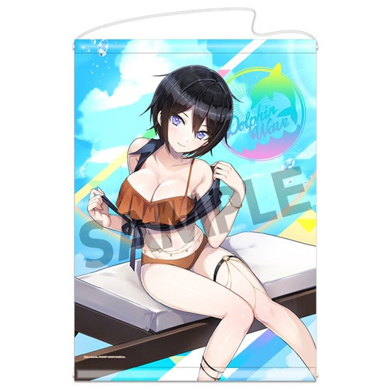 ドルフィンウェーブ』B2タペストリー 住乃絵紫苑（水着） – Anime