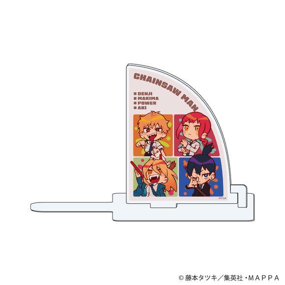 『チェンソーマン』キャラブックスタンド 01/コマ割りデザイン(ミニキャライラスト)