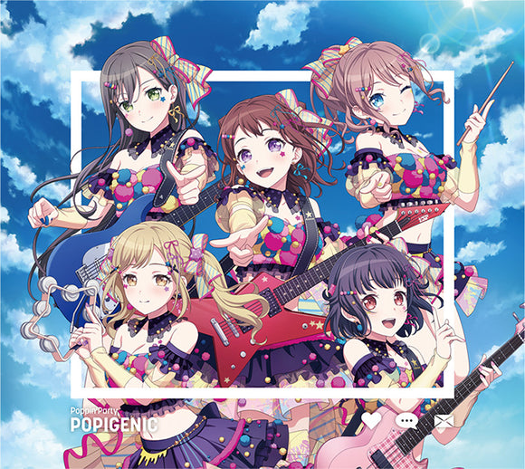 【CD&Blu-ray】『BanG Dream!』Poppin'Party POPIGENIC【Blu-ray付生産限定盤】