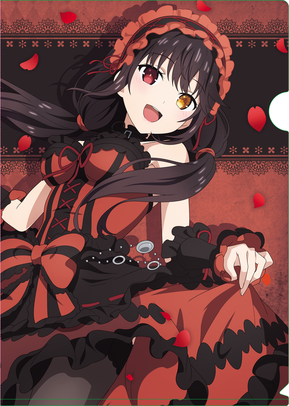 デート・ア・クルミ A4クリアファイル 時崎狂三 Amazon.co.jp: デート