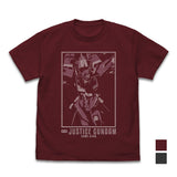 『機動戦士ガンダムSEED DESTINY』インフィニットジャスティスガンダム Tシャツ BURGUNDY