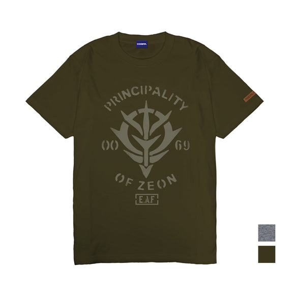 『機動戦士ガンダム』ジオン地球方面軍 ヘビーウェイトTシャツ/MOSS【202405再販】